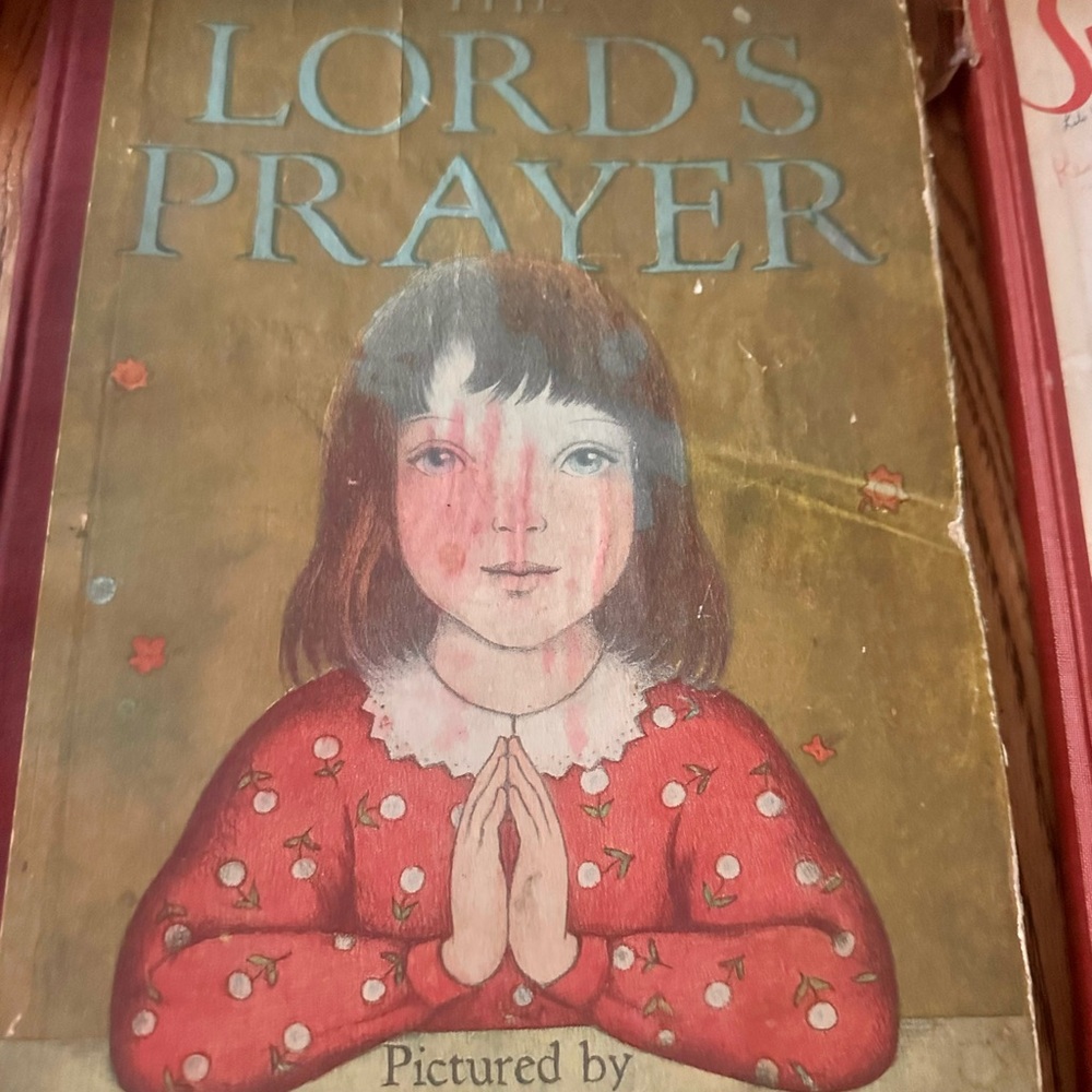 The Lord's Prayer  - Vintage Book large book